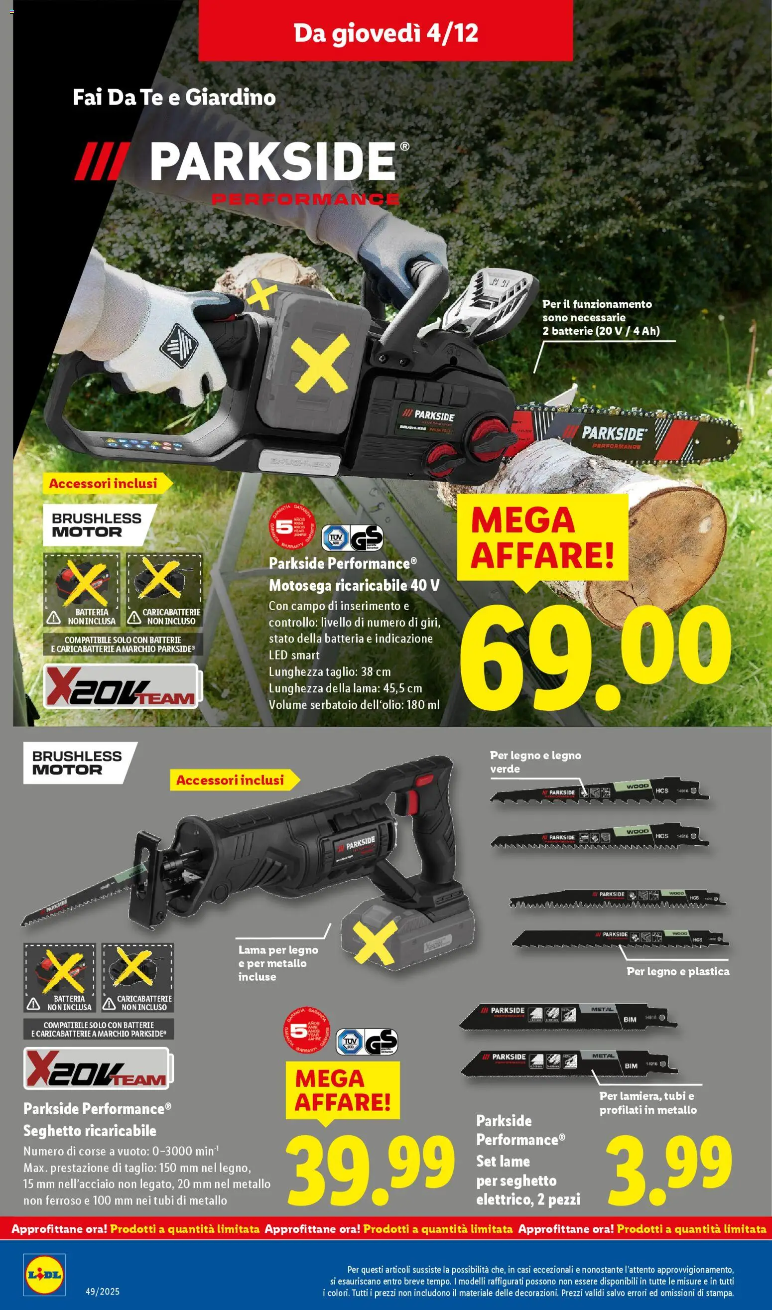 Volantino Lidl	 - pagina 52 - valido dal 01/12/2025