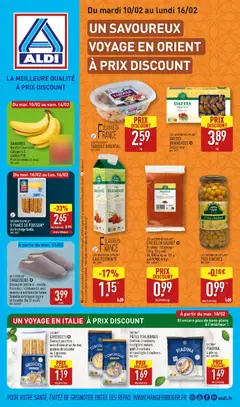 Aperçu Aldi catalogue semaine 7 valable à partir du 10/02/2026