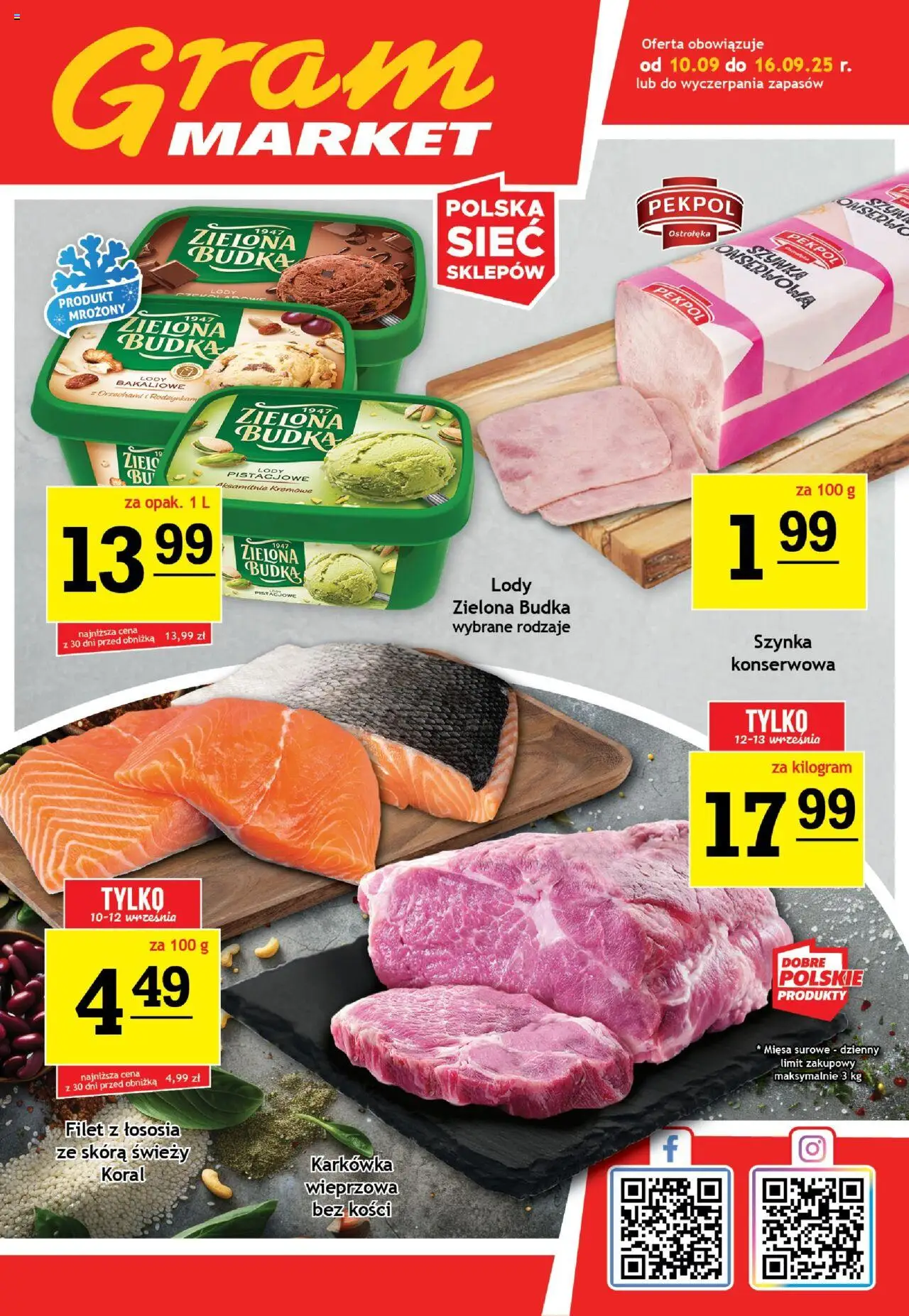 Gram Market Gazetka - strona 1- ważny od 10.09.2025