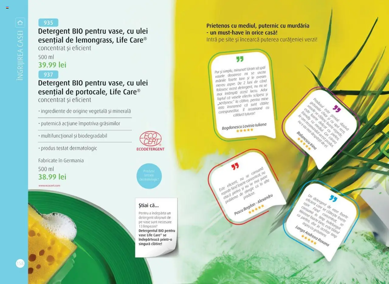 Life Care catalog - Aprilie/Octombrie - pagina 160- valabil de la 01.04.2025