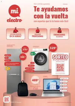 Vista previa del folleto Mi Electro folleto válido desde 01/09/2025