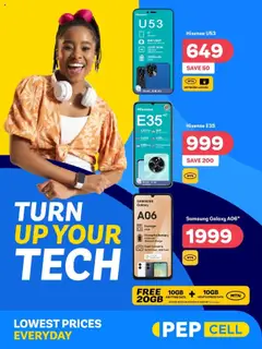 Preview PEP Stores - Cell Specials valid from 24/09/2025