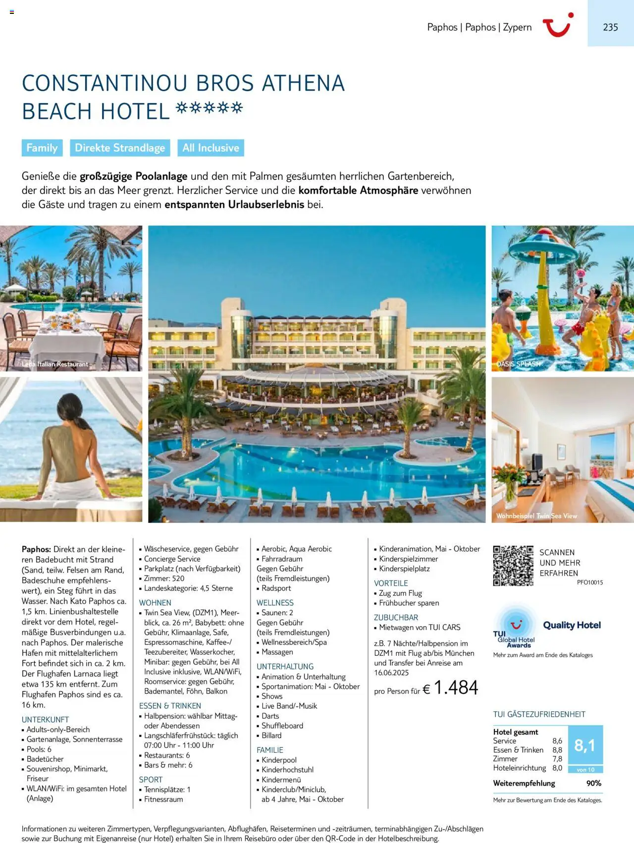 TUI  Südeuropa & Nordafrika 2025/26 - Seite 235 - gültig ab 01.01.2025