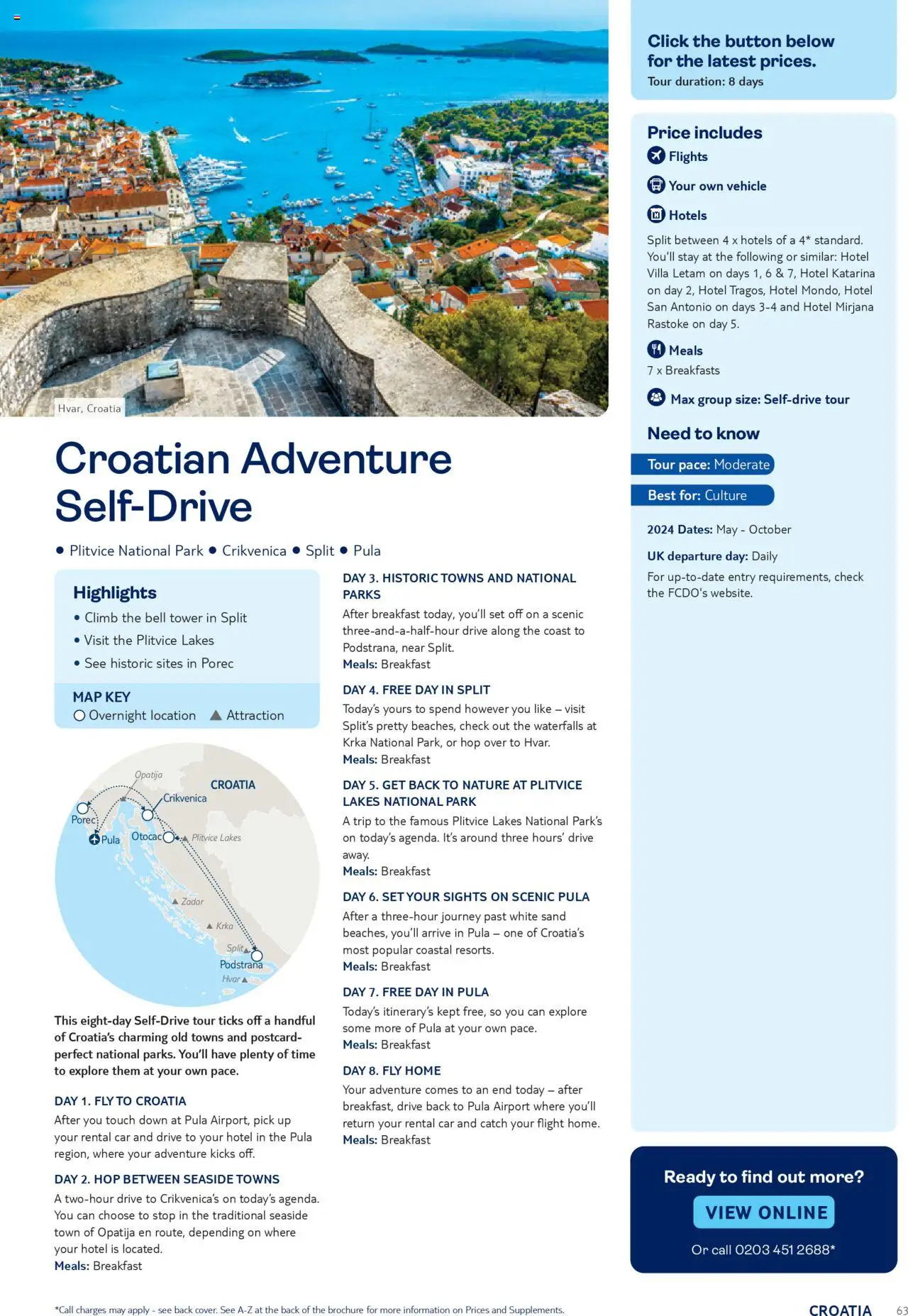TUI - Worldwide Tours - page 63- valid from 01/05/2024