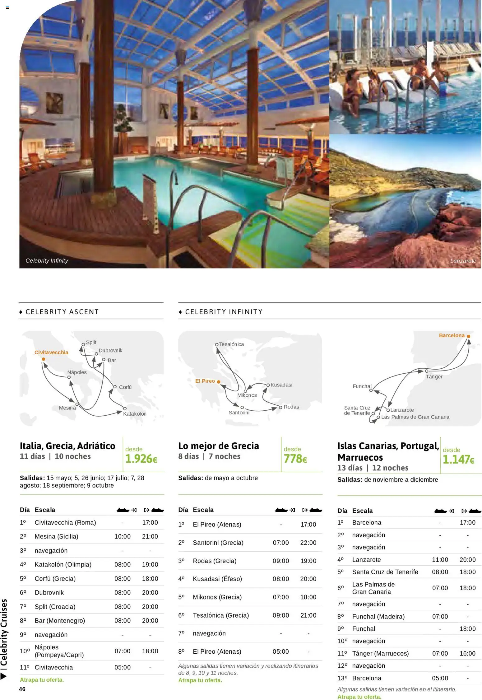Viajes El Corte Inglés Cruceros marítimos - Página de 47 - Válido desde 01/01/2026