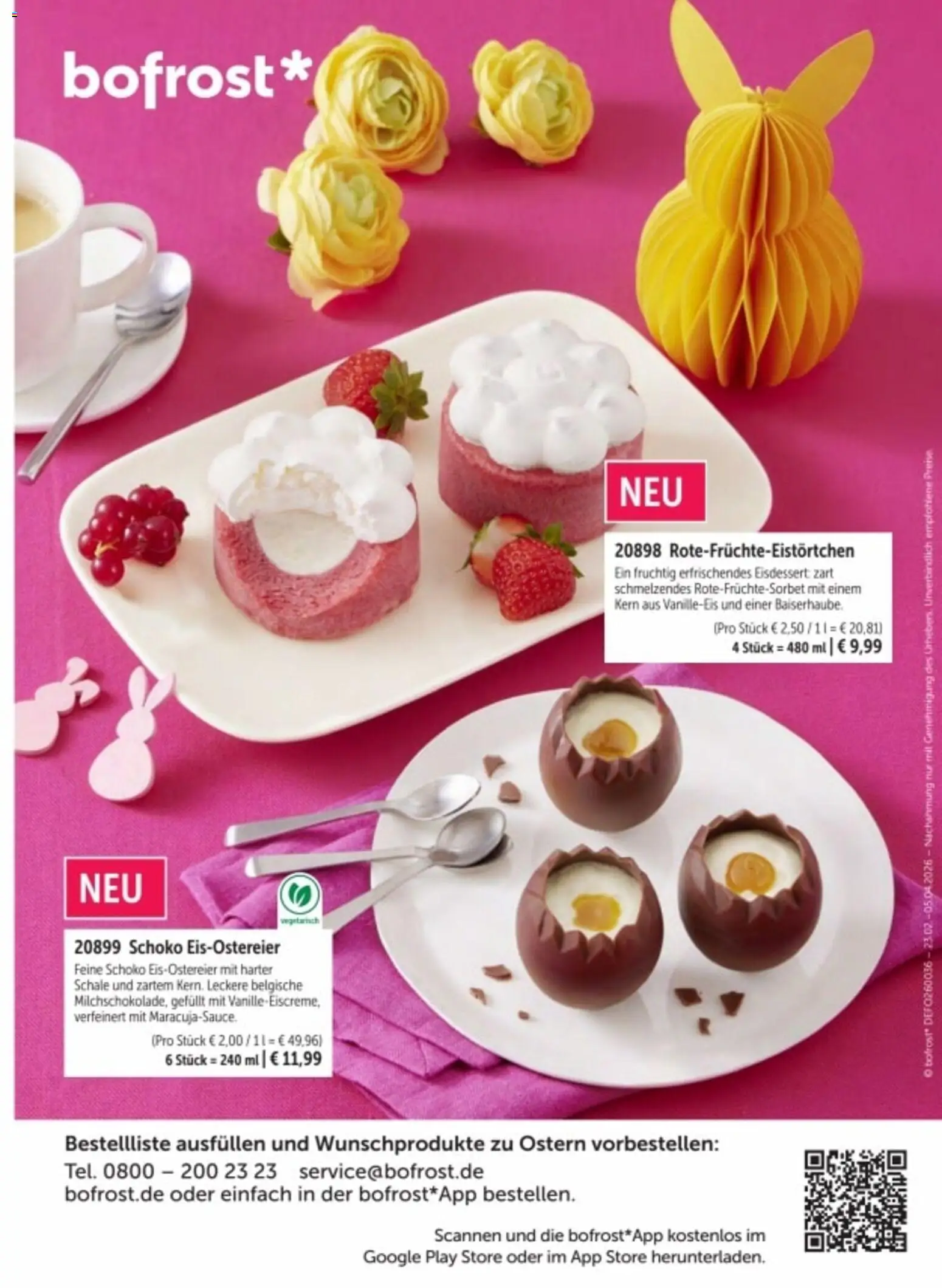 Bofrost Katalog Osterprogramm - Seite 18 - gültig ab 23.02.2026