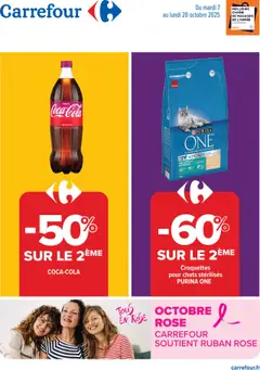 Aperçu Carrefour catalogue semaine 41 valable à partir du 07/10/2025