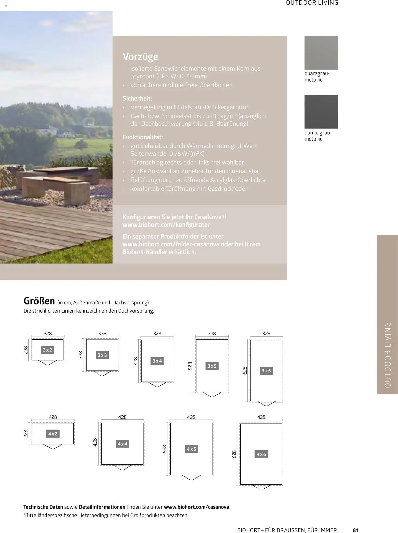 Dehner Biohort – Metall für Garten & Terrasse - Seite 81 - gültig ab 01.01.2026