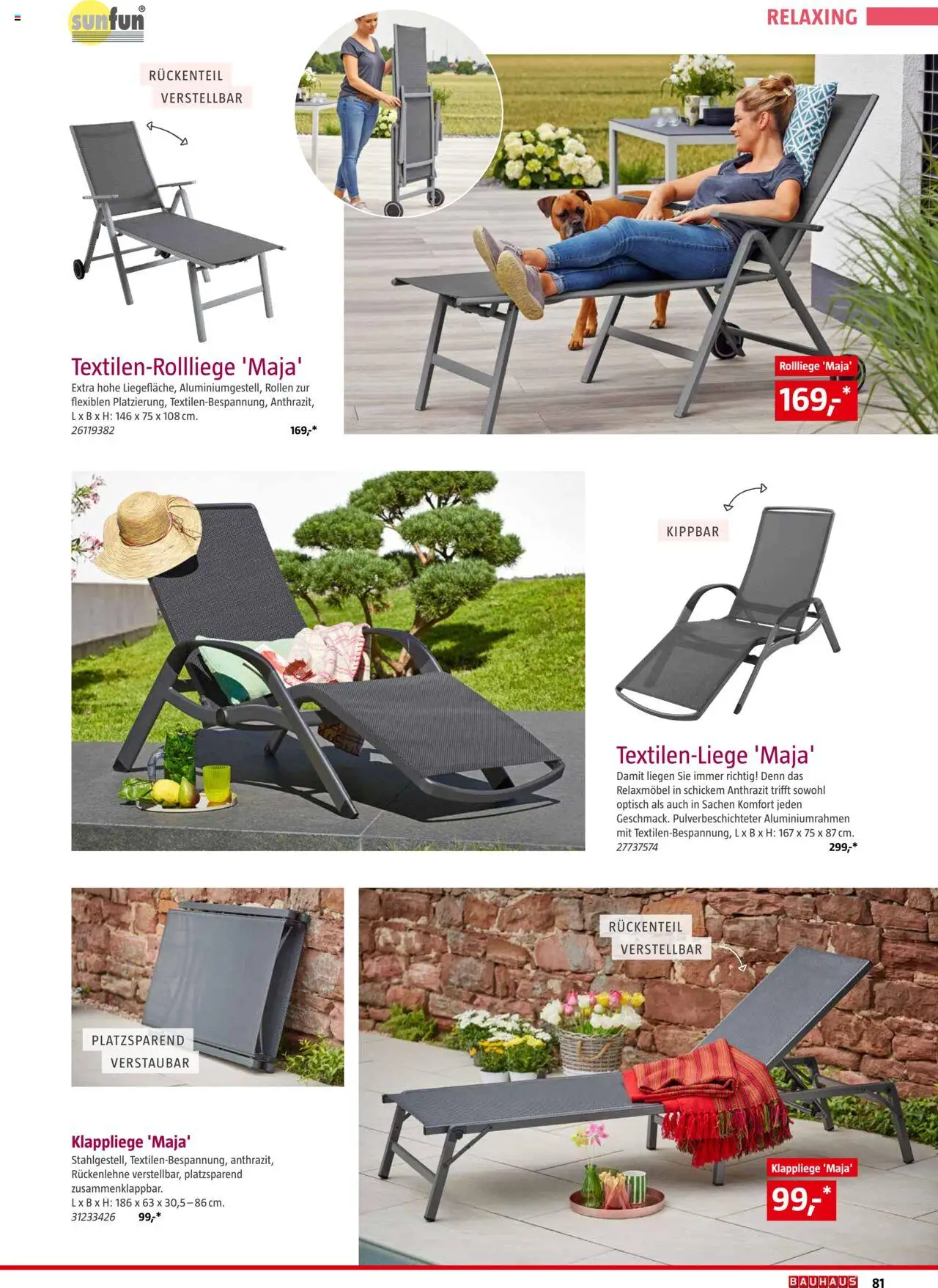 Bauhaus Freizeit im Garten 2025 - Seite 81- gültig ab 04.03.2025