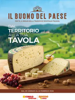 Anteprima Spazio Conad Il Buono del Paese catalogo valida dal 29/01/2026