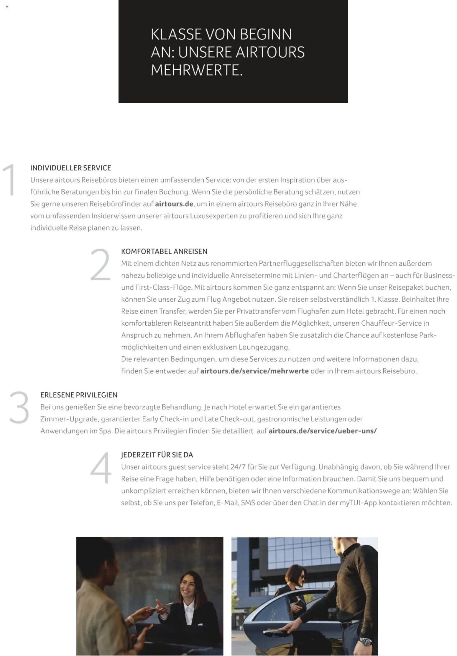 TUI airtours Katalog  Europareisen 2025/26 - Seite 4 - gültig ab 01.11.2025