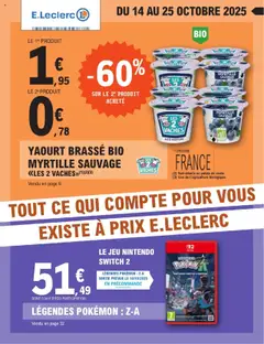 Aperçu E.Leclerc catalogue semaine 42 valable à partir du 14/10/2025