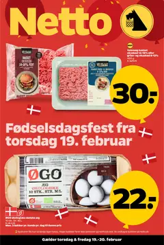 Forhåndsvisning Netto - Fødselsdag gyldig fra 19/02/2026