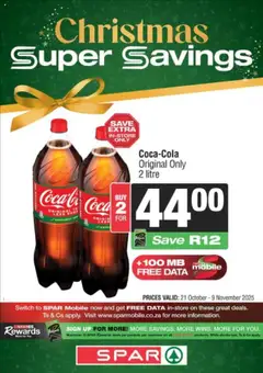 Preview Spar Specials valid from 21/10/2025