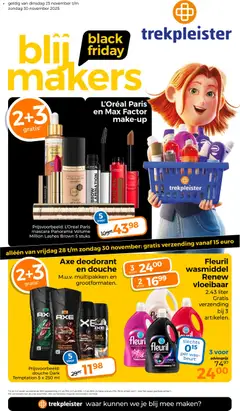 Trekpleister - Black Friday geldig vanaf 25-11-2025