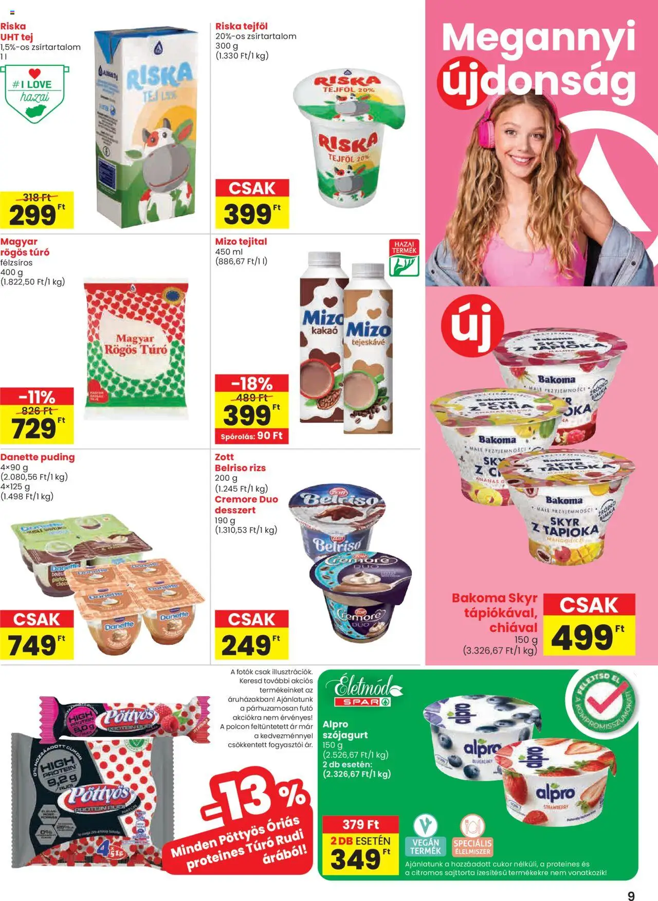 Spar Akciós újság - 9oldal - érvényes 2025.07.17.-tól