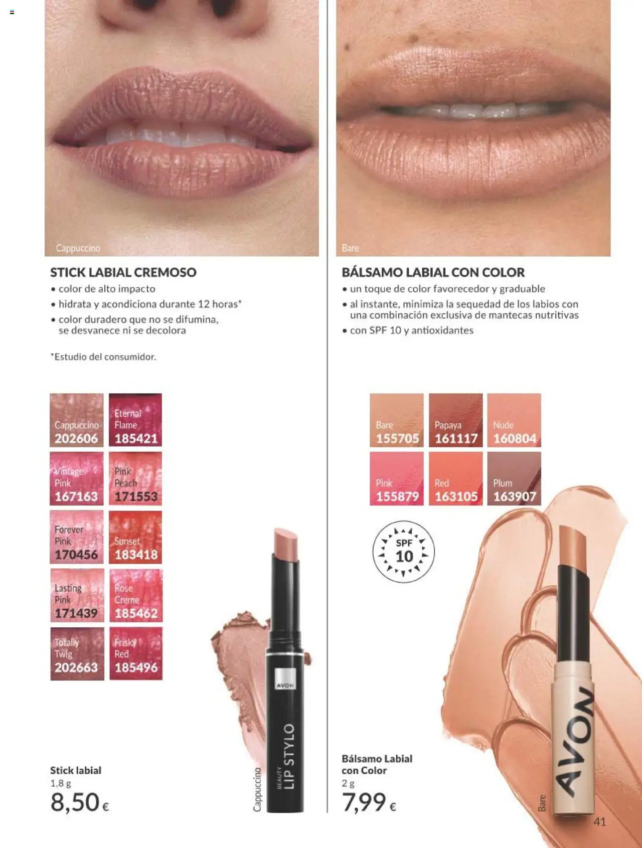 Catálogo AVON campaña 7 - Página de 41 - Válido desde 01/07/2025