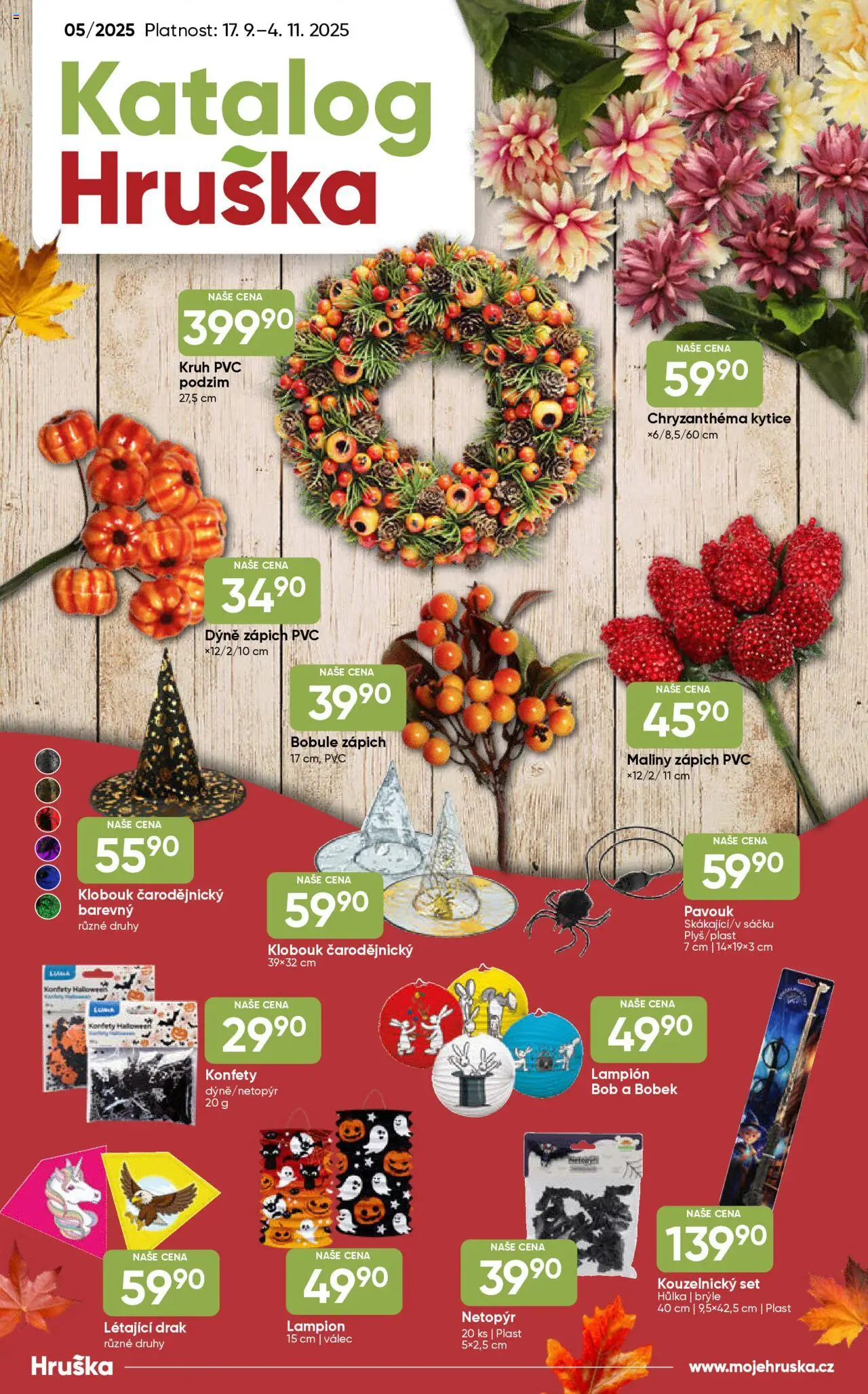 Hruška katalog - strana 1- platný od 17.09.2025