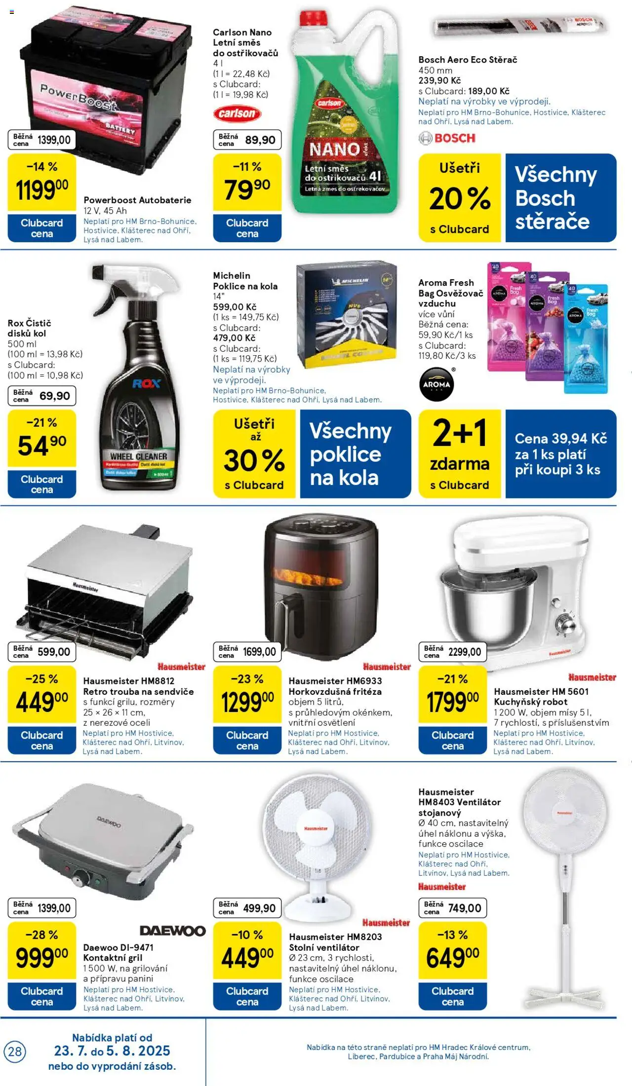 Tesco leták - Hypermarket - strana 28- platný od 23.07.2025