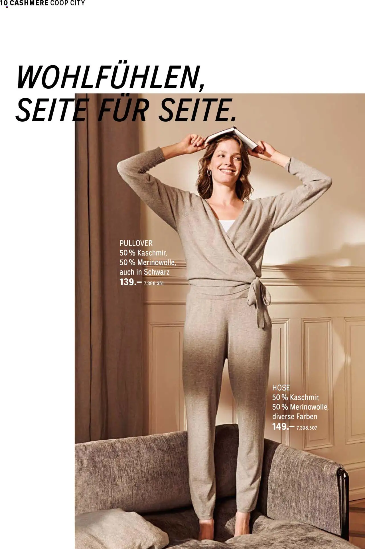 Coop City Aktionen Cashmere Kollektion - page 10- valid from 01.10.2025
