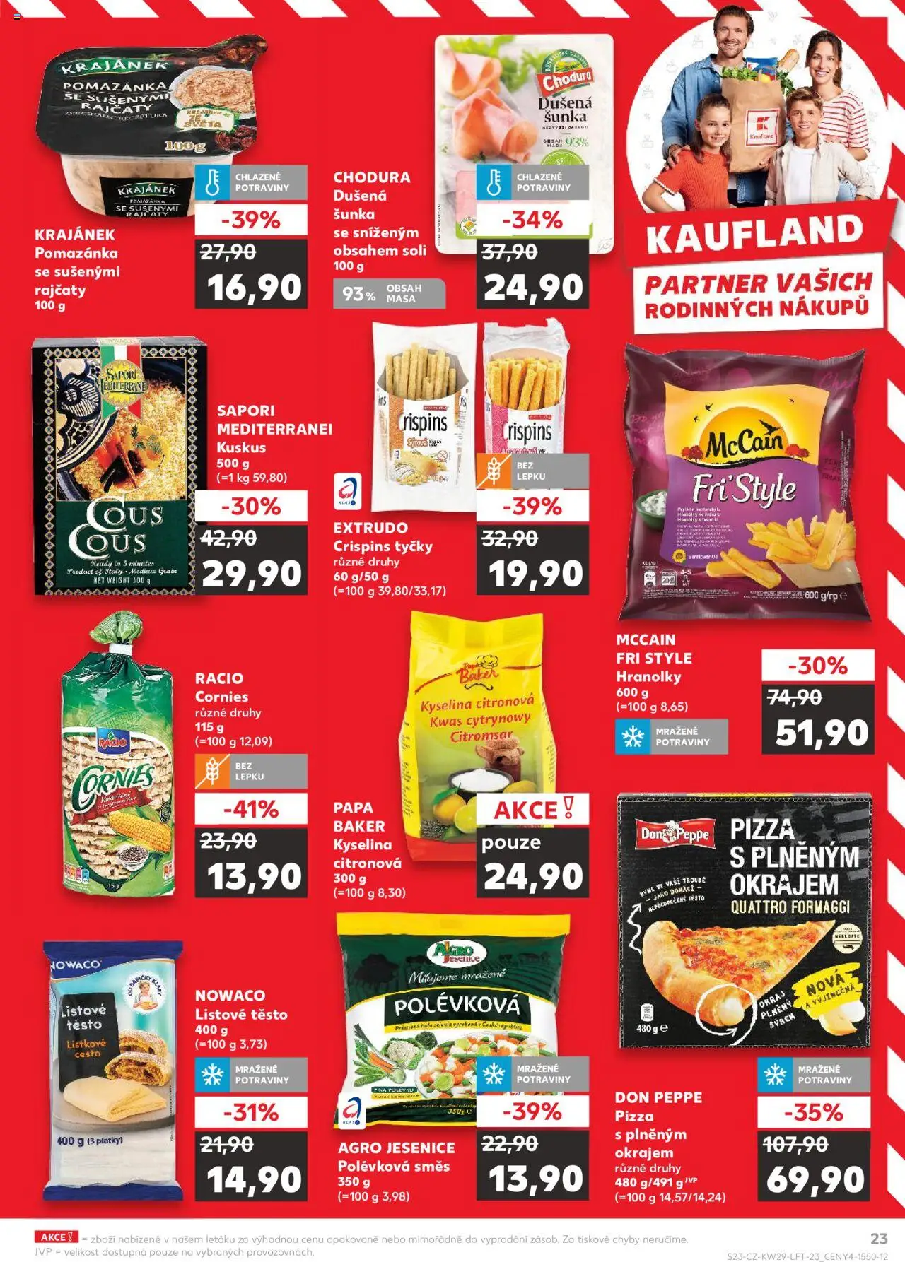 Kaufland leták - strana 23- platný od 16.07.2025