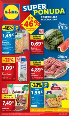 Lidl katalog od 21.07.2025
