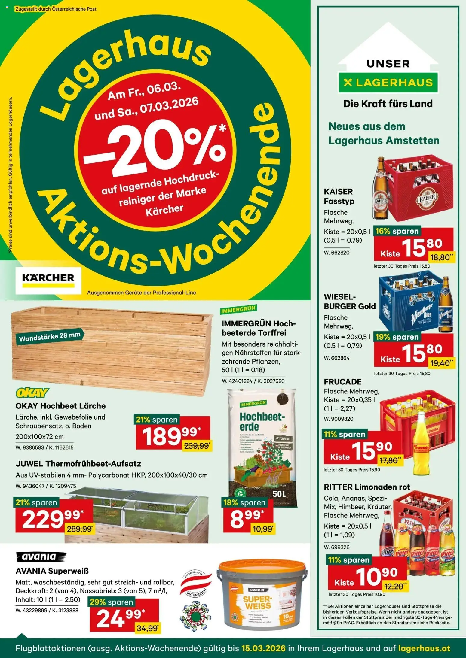 Lagerhaus Wochen Angebote - Seite 1- gültig ab 01.03.2026