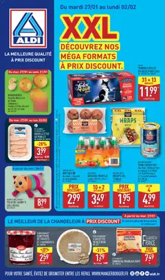 Aperçu Aldi - Catalogue de la semaine 5 valable à partir du 27/01/2026