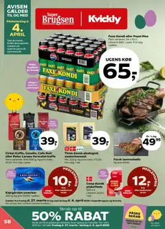 Forhåndsvisning Super Brugsen - Tilbudsavis uge 13 gyldig fra 27/03/2026