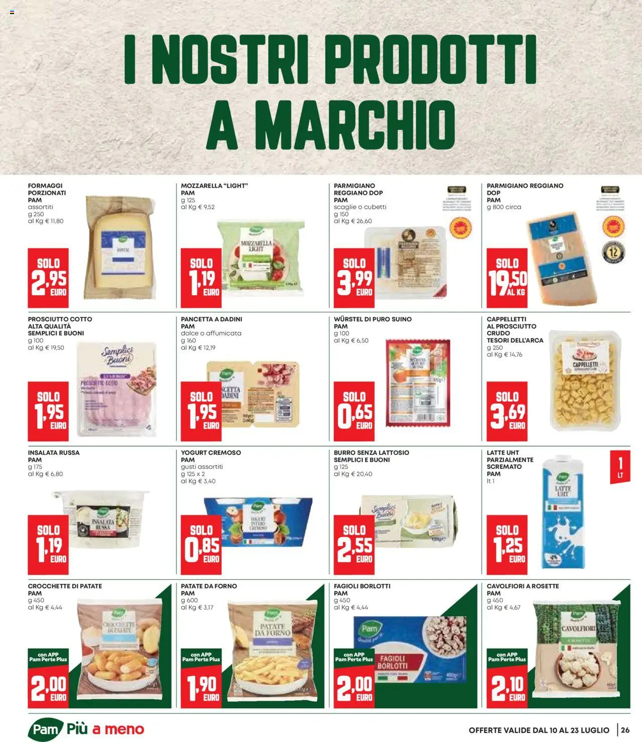 Panorama Occasioni Extra catalogo - pagina 26 - valido dal 10/07/2025