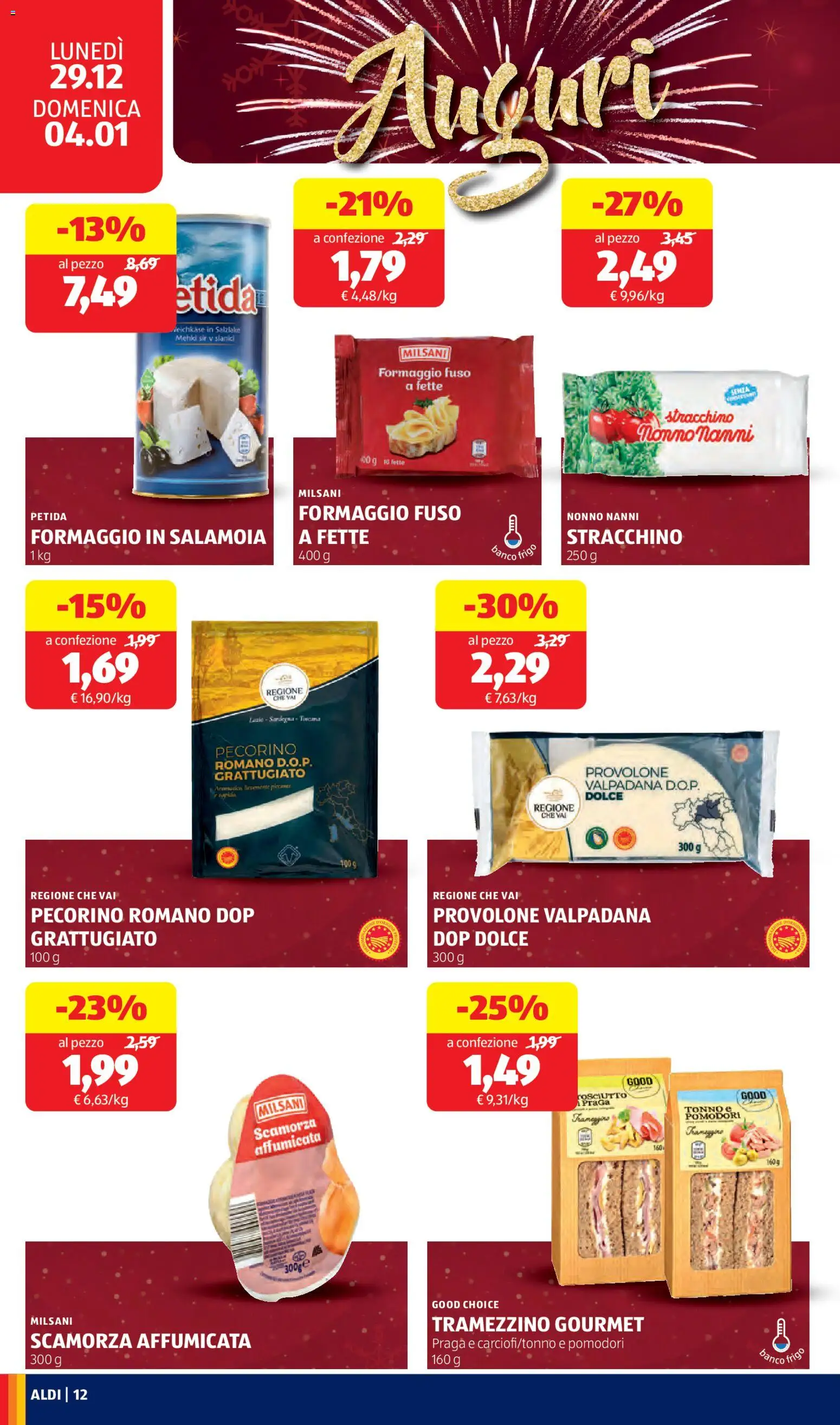 Volantino Aldi	 - pagina 12 - valido dal 29/12/2025