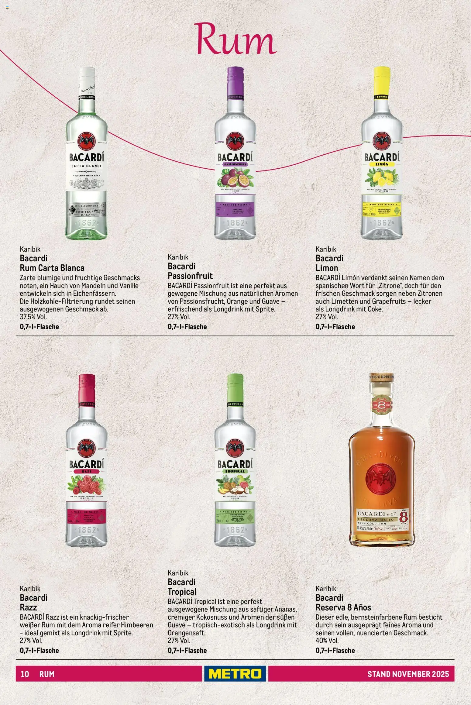 Metro - Spirituosen Sortiment - Seite 10 - gültig ab 01.12.2025