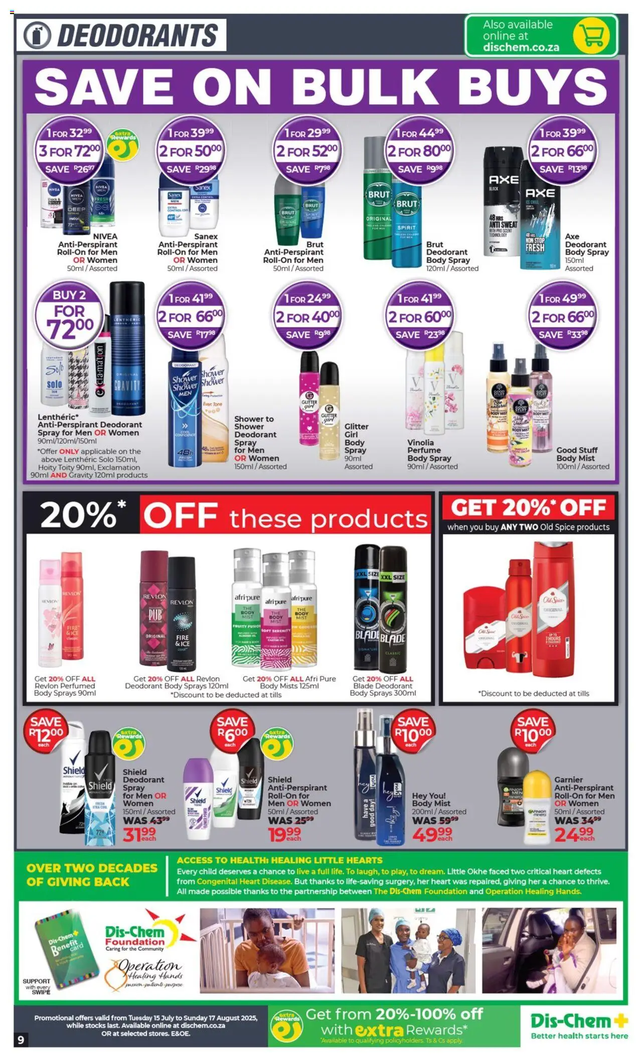 Dis-Chem Specials - page 9- valid from 15/07/2025