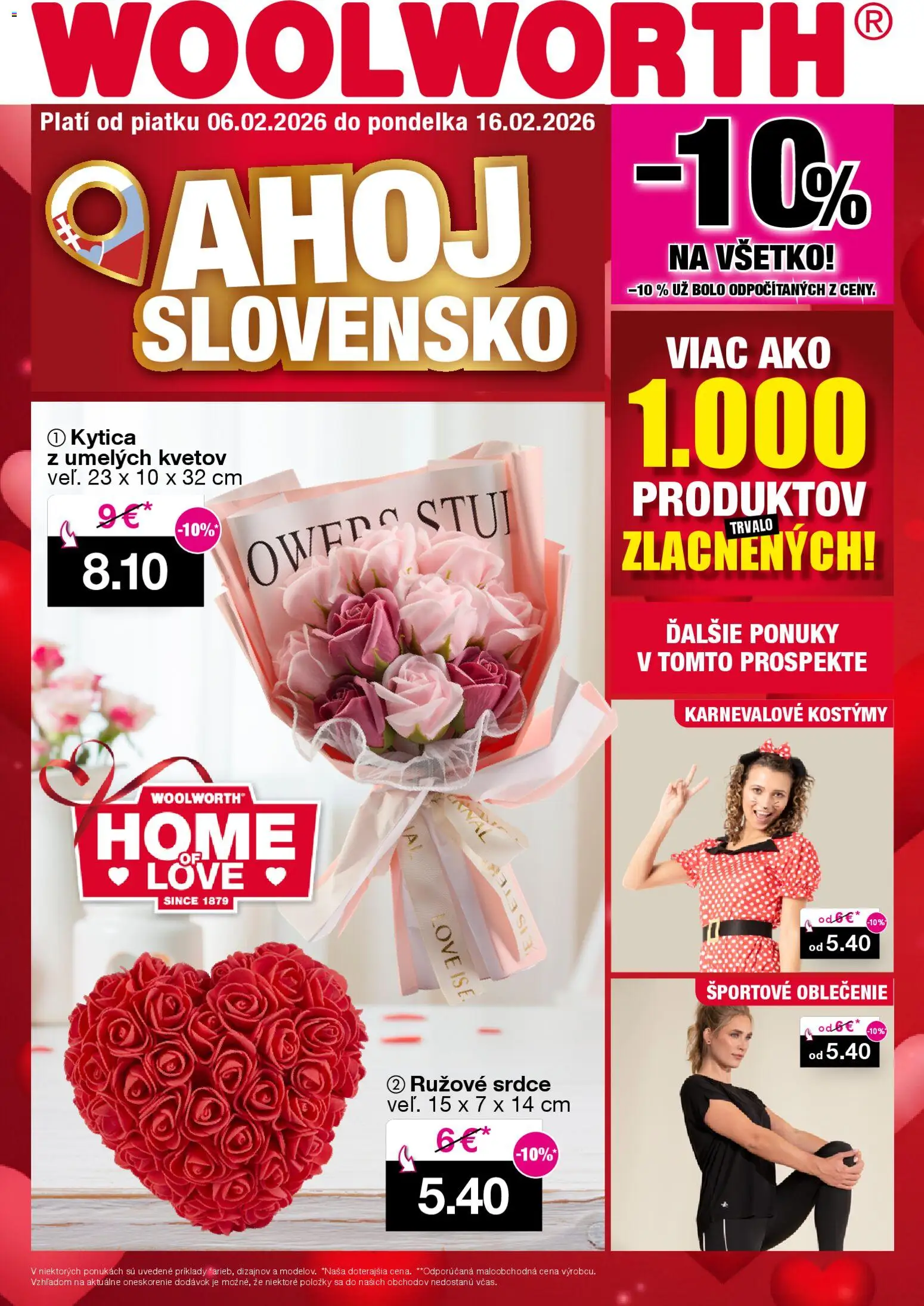 Woolworth leták - strana 1- platný od 06.02.2026