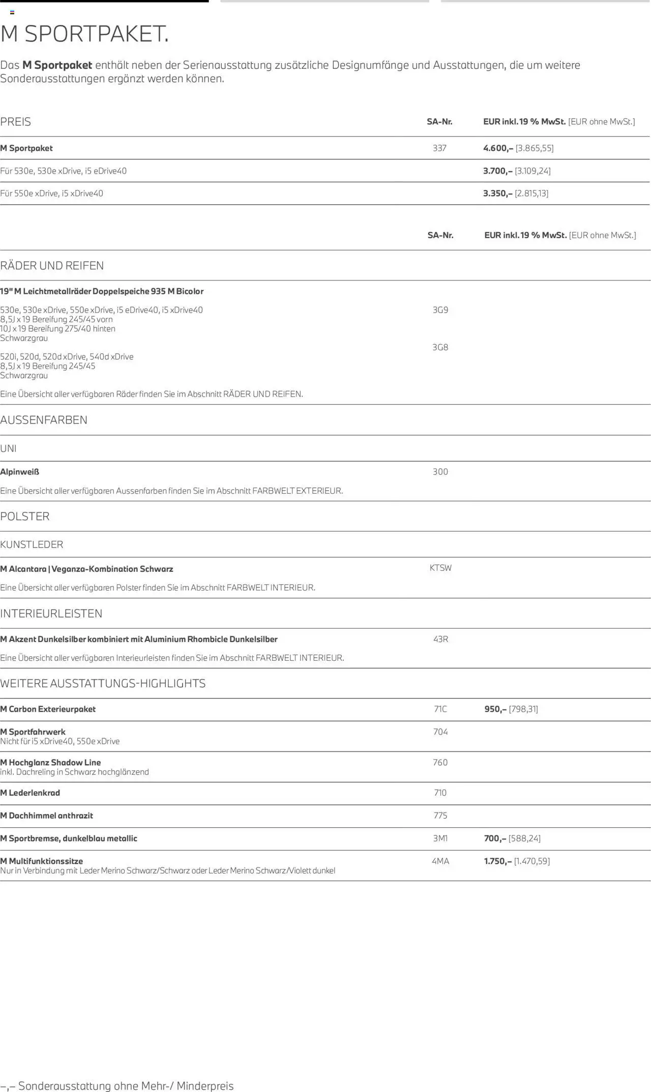 BMW i5 Touring - Seite 8 - gültig ab 01.07.2025