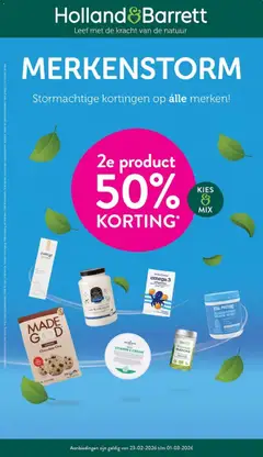 Holland & Barrett - Folder geldig vanaf 23-02-2026