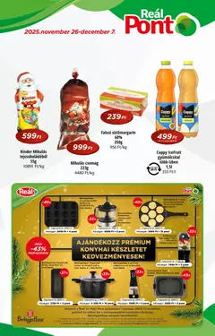 Előnézet Reál - Akciós újság Pont érvényes 2025.11.26.-tól