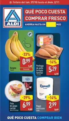 Vista previa del folleto Aldi folleto Baleares válido desde 27/10/2025