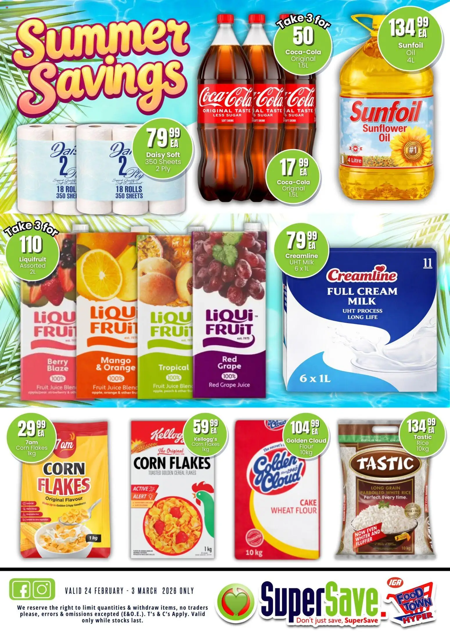 Super Save Specials - page 1- valid from 24/02/2026