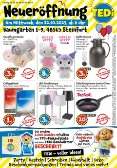 Vorschau TEDi - TEDi Neueröffnung in Steinfurt gültig ab 17.10.2025