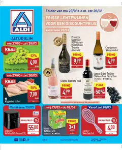 Aldi folder week 13 geldig vanaf 23/03/2026