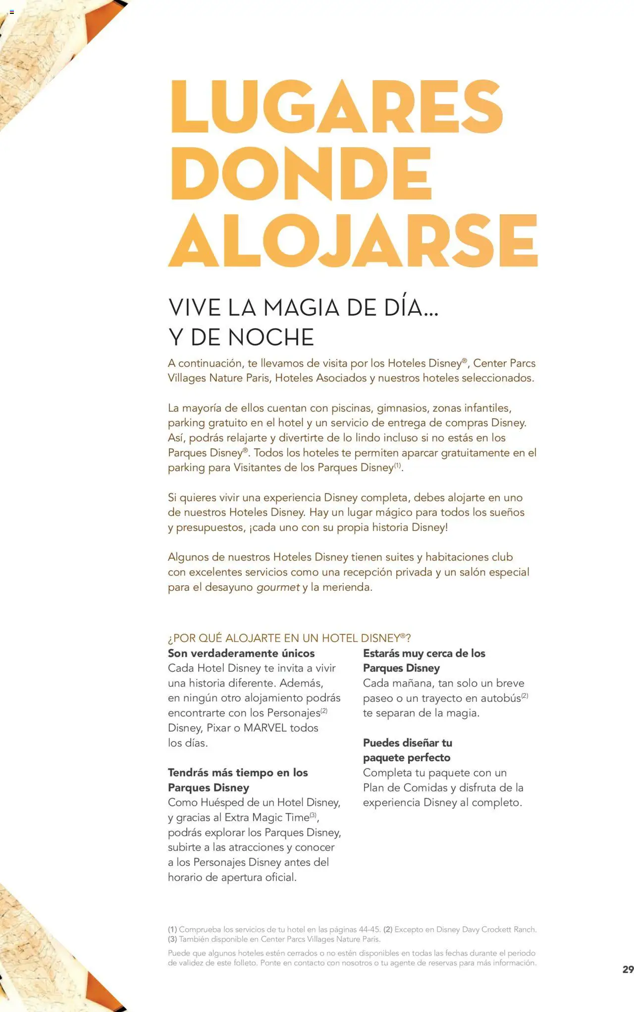 Viajes El Corte Inglés - Disneyland Paris 2025 2026 - Página de 31 - Válido desde 01/04/2025