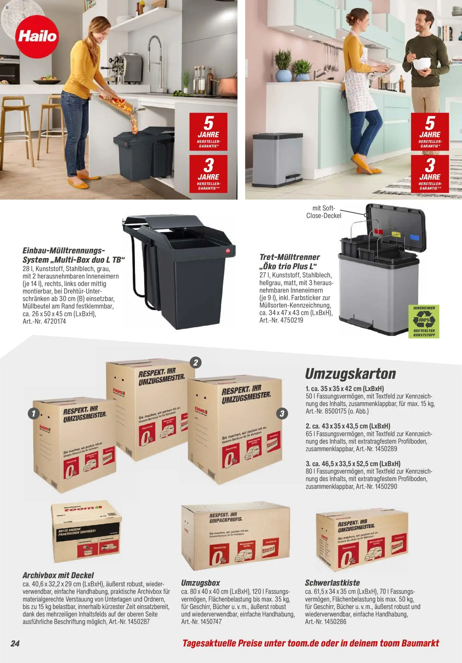 Toom Baumarkt  Wohnen & Haushalt 2026 - Seite 24 - gültig ab 01.01.2026