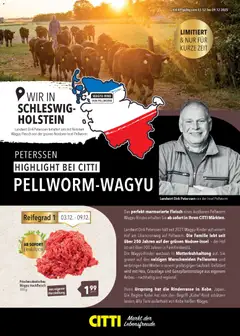 Vorschau CITTI Markt Wagyu gültig ab 03.12.2025