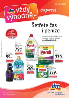 Náhled dm drogerie leták - Express platný od 16.10.2025