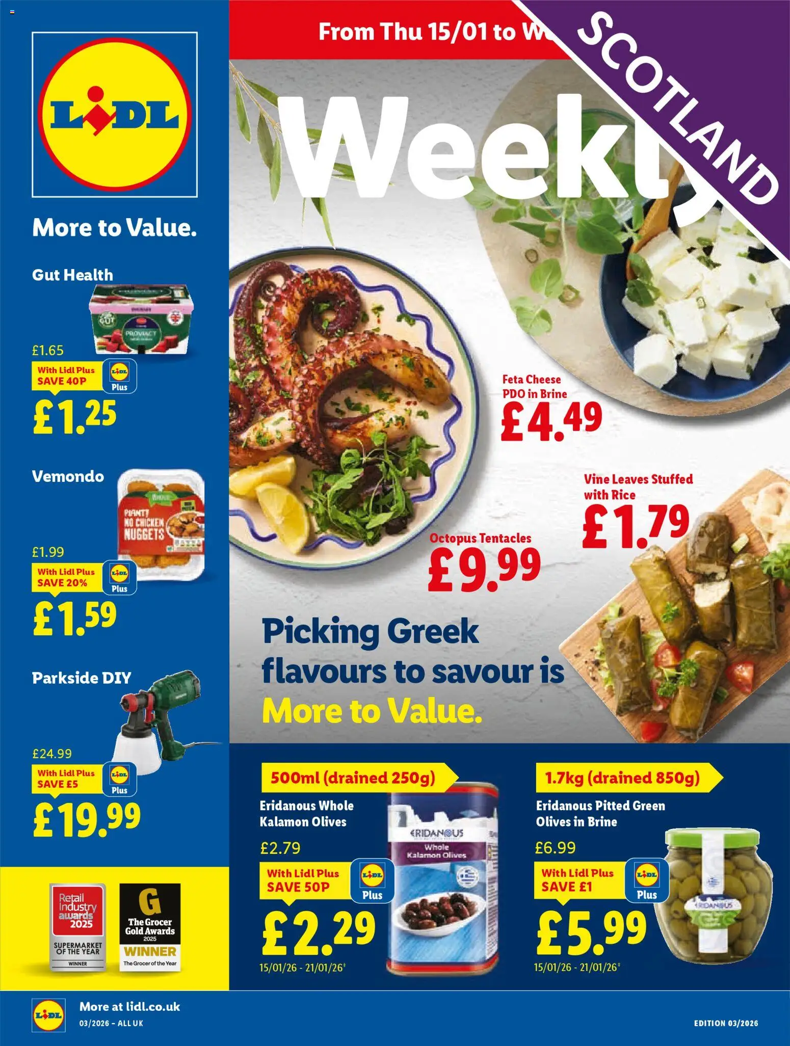 Lidl - Lidl Weekly Scotland - page 1- valid from 15/01/2026