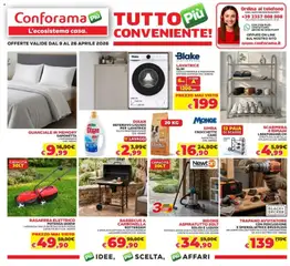 Anteprima Conforama volantino valida dal 09/04/2026