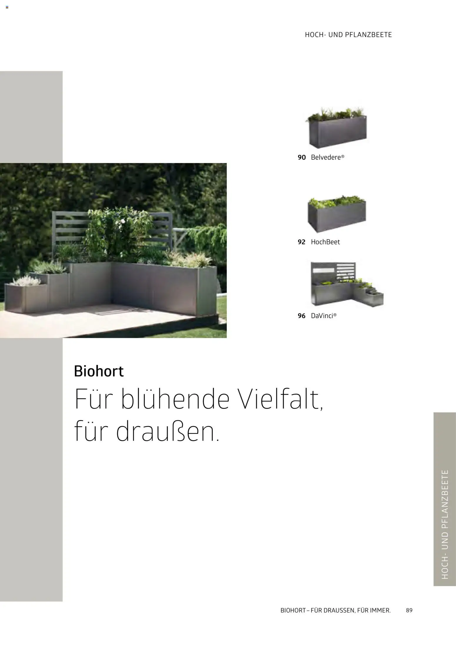 Dehner Biohort – Metall für Garten & Terrasse - Seite 89 - gültig ab 01.01.2026