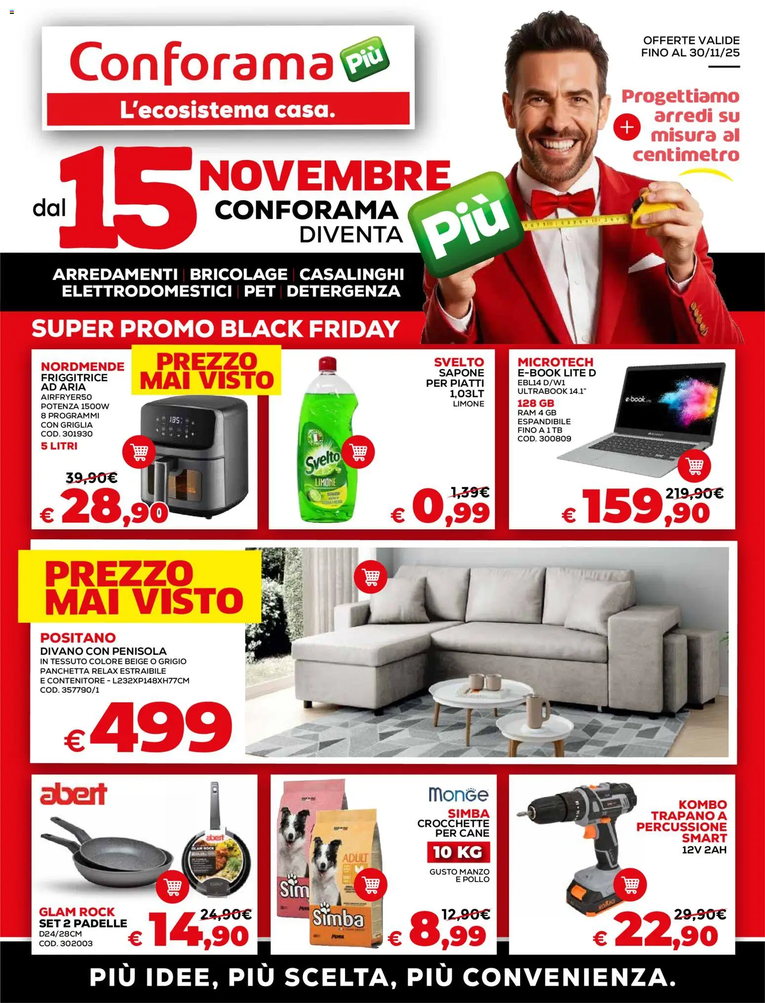 Conforama - Black Friday - pagina 1 - valido dal 15/11/2025