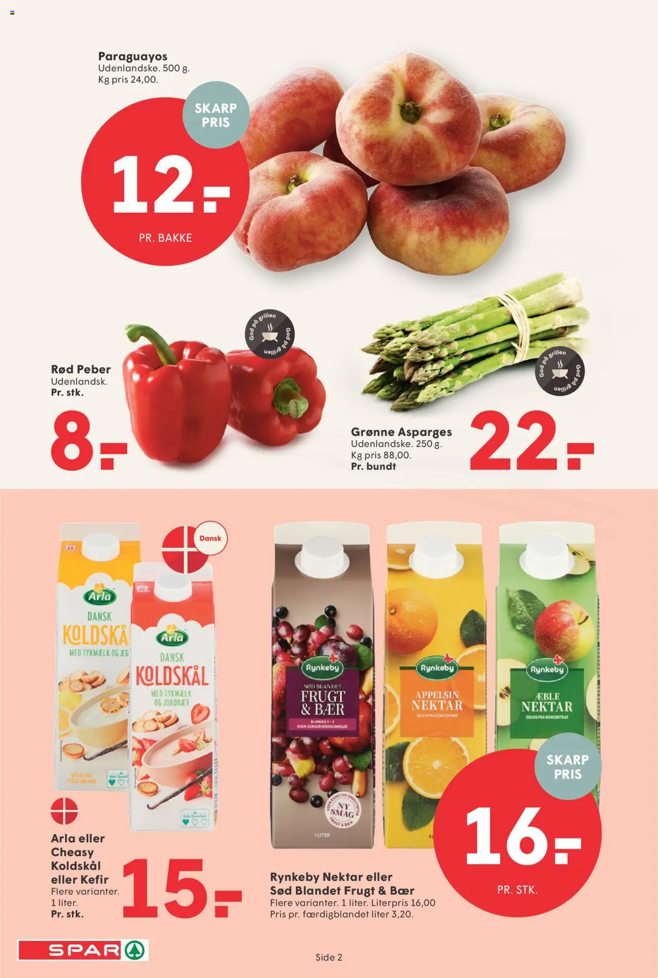 Spar - Tilbudsavis - side 2- gyldig fra 18/07/2025